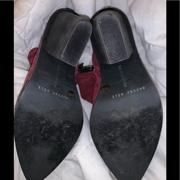 Mercer Edit Road Rage studded suede bootie - Picture 4 of 6